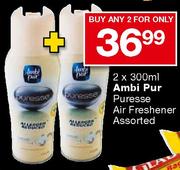 Ambi Pur Puresse Air Freshener-2x300ml