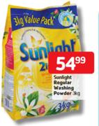 Sunlight Regular Washing Powder-3Kg Each