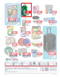 pick n pay suitcases