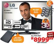 LG 47"LED 3D TV (47LMS800)