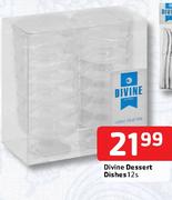 Divine Dessert Dishes-12's
