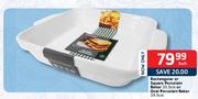 Rectangular Or Square Porcelain Baker-35.5cm Or Oval Porcelain Baker-39.5cm Each
