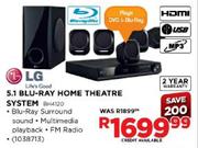 LG 5.1 Blu-Ray Home Theatre System(BH4120)