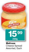 Melrose Cheese Spread Assorted-250g