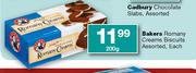 Bakers Romany Creams Biscuits Assorted-200g