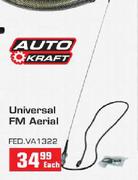 Auto Craft Universal FM Aerial-Each