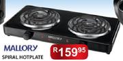 Mallory Spiral Hotplate