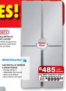 Kelvinator Metallic Mirror 4 Door Fridge-520Ltr