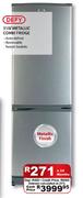 Defy Metallic Combi Fridge-310Ltr