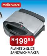 Mellerware Planet 2-Slice Sandwich Maker
