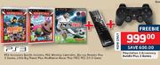 Playstation 3 Accessory Bundle Plus 3 Games