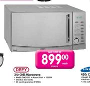 Special Defy Grill Microwave (DMO343)-34L — www.guzzle.co.za
