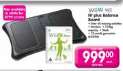 Wii U Fit Plus Balance Board
