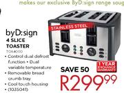 byD:Sign 4 Slice Toaster (TOA4000)