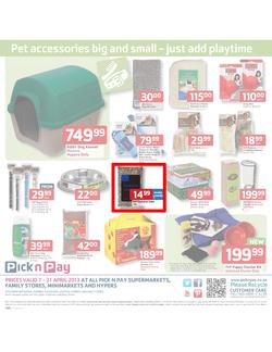 Pick n Pay : Pet Care (7 Apr - 21 Apr 2013), page 4