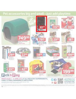Pick n Pay : Pet Care (7 Apr - 21 Apr 2013), page 4