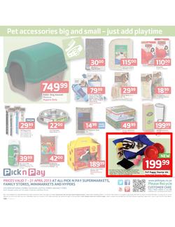 Pick n Pay : Pet Care (7 Apr - 21 Apr 2013), page 4