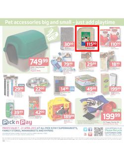 Pick n Pay : Pet Care (7 Apr - 21 Apr 2013), page 4