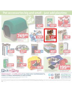 Pick n Pay : Pet Care (7 Apr - 21 Apr 2013), page 4