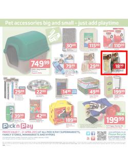 Pick n Pay : Pet Care (7 Apr - 21 Apr 2013), page 4