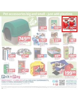 Pick n Pay : Pet Care (7 Apr - 21 Apr 2013), page 4