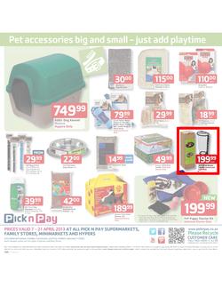 Pick n Pay : Pet Care (7 Apr - 21 Apr 2013), page 4