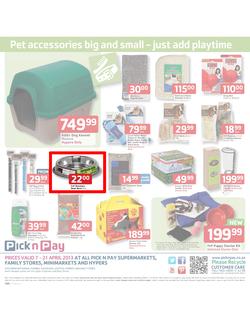 Pick n Pay : Pet Care (7 Apr - 21 Apr 2013), page 4