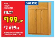 Pilot Verso 120cm Wardrobe
