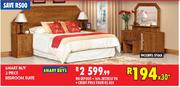 Smart Buy 3 Piece Bedroom Suite