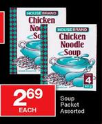 Housebrand Soup Packet Assorted-Each