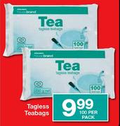 Housebrand Tagless Teabags-100's Per Pack