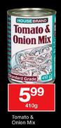 Housebrand Tomato & Onion Mix-410g