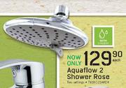 Aquaflow 2 Shower Rose Two Settings (TVSH1234/CH)-Each