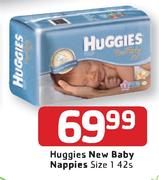 Huggies New Baby Nappies -Each