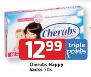 Cherubs Nappy Sacks-50's