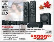Pioneer 5.1 DVD Component Home Theatre System