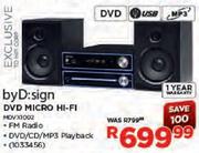 byD:sign DVD Micro Hi-Fi-MDVX1002