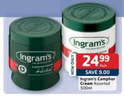 Ingram's Camphor Cream-500ml Each