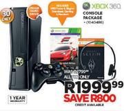 Xbox 360 Console Package