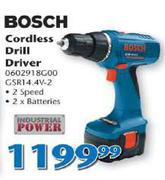 Bosch Cordless Drill Driver