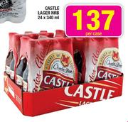 Castle Lager NRB-24 x 340ml Per Case