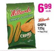Willards Chips-125gm