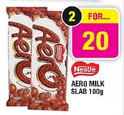 Nestle Aero Milk Slab-2 x 100gm