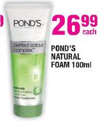 Pond's Natural Foam-100ml