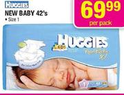 Huggies New Baby Size 1-42's Per Pack