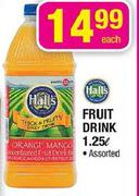 Halls Fruit Drink-1.25L Each