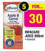Infacare Juice-5X200Ml