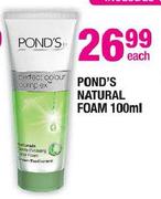 Pond's Natural Foam-100Ml Each