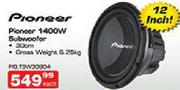 Pioneer 1400W Subwoofer