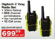 Digitech 2 Way Radio Set-Per Set